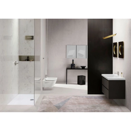 раковина gsi norm 8633111 подвесная, 100x50 см, bianco lucido (белый глянец)