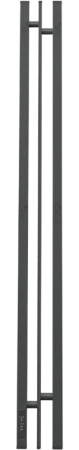 Полотенцесушитель Point Фрея П2 PN20712GB электрический, 10x120 см, графит блеск
