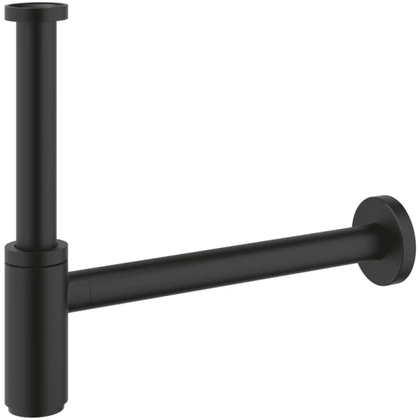 сифон для раковины grohe 29509kf0 1 1|4"-32, фантомный черный