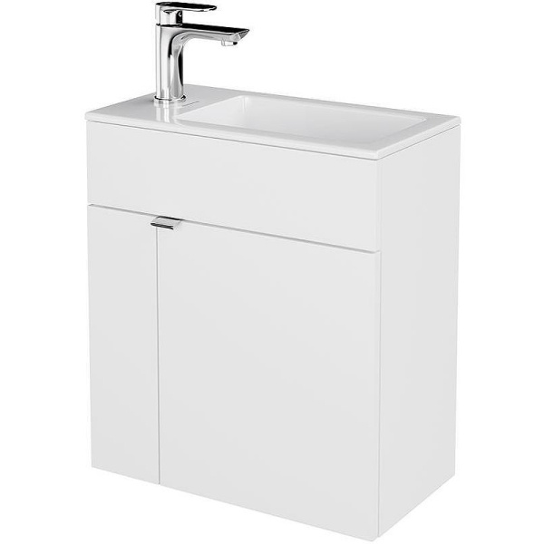 раковина kerama marazzi lato 50 la.wb.50 белая глянцевая