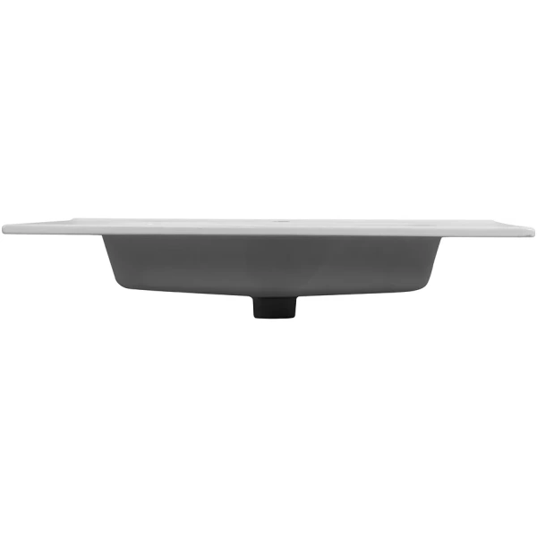 раковина cezares duet czr-8095-90 91x46 см, накладная, белый