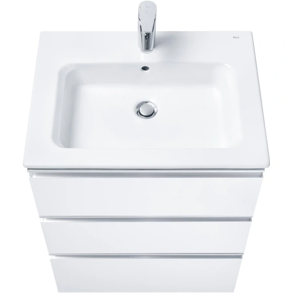 тумба белый глянец 58,5 см roca the gap a857404806