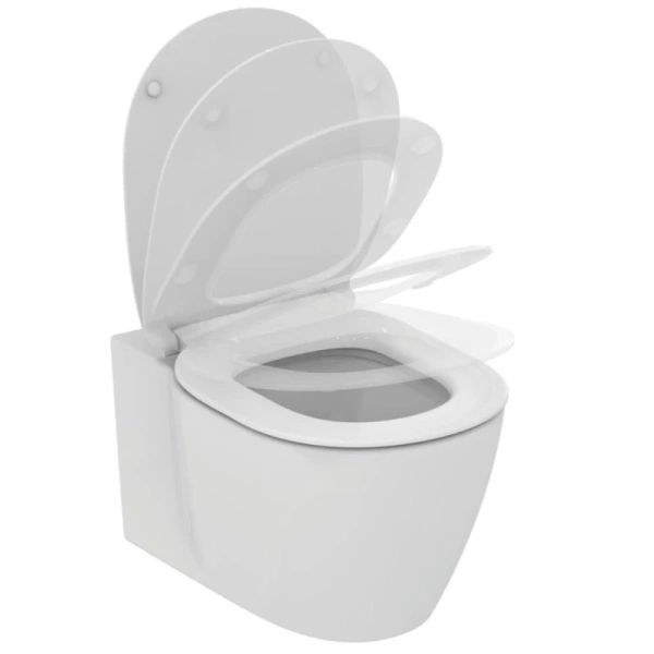унитаз подвесной ideal standard connect aquablade e047901 безободковый, цвет белый