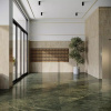 Керамогранит Kerama Marazzi Риальто Нобиле зелёный тёмный лаппатированный обрезной SG649222R 60х60 см