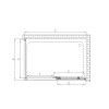 душевой уголок 150×90 см vincea soft vsr-3so9015cl прозрачное