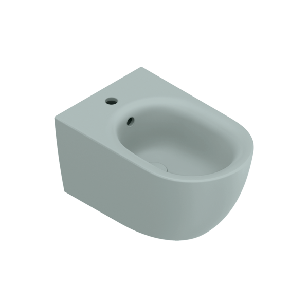 биде catalano sfera 0518551028 подвесное, с 1 отв., 55x35 см, acqua satinato