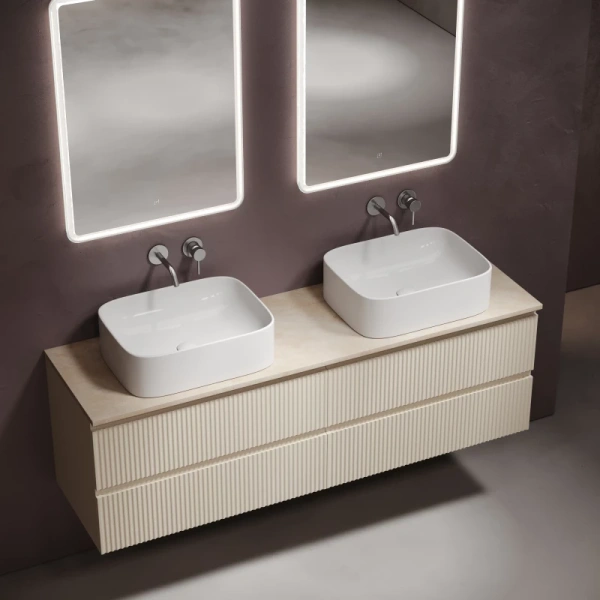 столешница sancos tt160a2x 159 см, кремовый