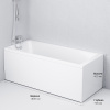 акриловая ванна am.pm gem w90a-160-070w-a 160x70