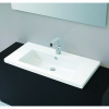 раковина полувстраиваемая artceram washbasins gpl001 01;00