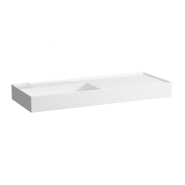 Раковина накладная/полувстраиваемая Laufen Kartell 120 см 8.1333.2.000.112.1