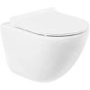 унитаз подвесной безободковый belbagno amanda bb051chr, без сиденья, цвет белый