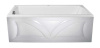 акриловая ванна 1marka modern 170x75 01мод1775 / у91315 прямоугольная, цвет белый