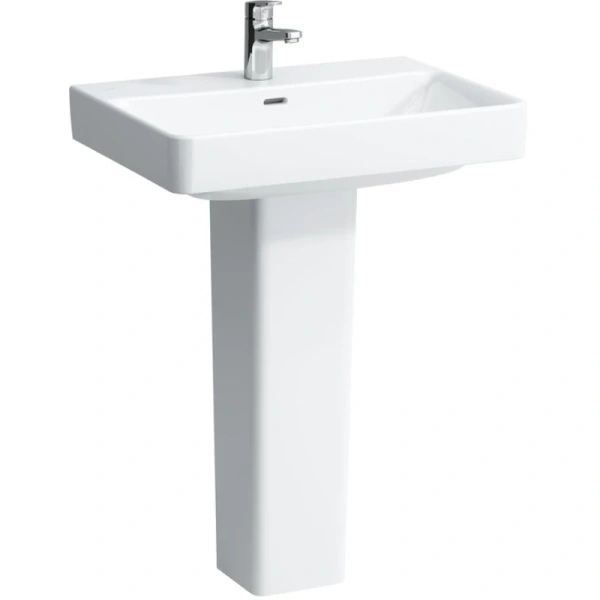 раковина подвесная laufen pro s 65 см, 8.1096.4.000.104.1
