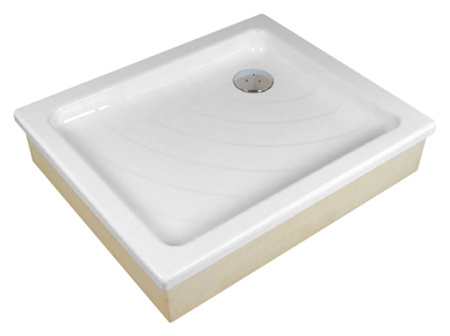 душевой поддон ravak aneta 75x90 ex a003701320 белый под облицовку