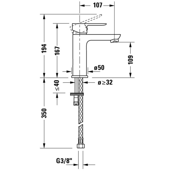 смеситель для раковины duravit a.1 a11020002010 смеситель для раковины duravit a.1 a11020002010
