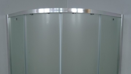 душевой уголок timo altti 80×80 altti-608f профиль хром, стекло матовое