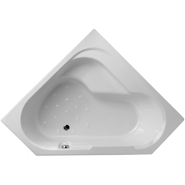 акриловая ванна jacob delafon bain douche 145x145 l e6222ru-00 без гидромассажа
