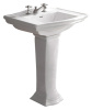 раковина подвесная devon & devon westminster iblg3fwes 69 см