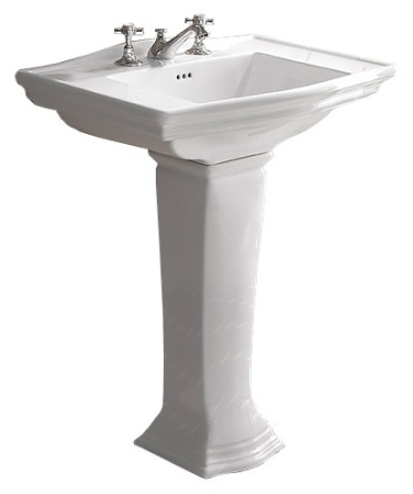 раковина подвесная devon & devon westminster iblg3fwes 69 см