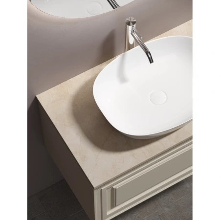 тумба под раковину sancos very 80 vr80ce подвесная beige soft