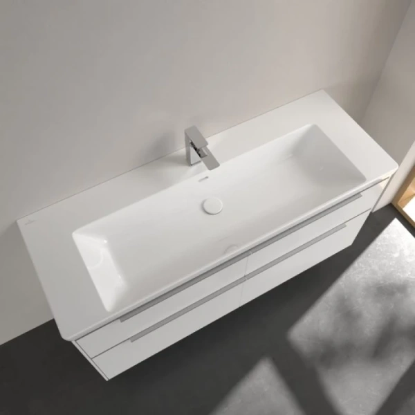 раковина 130x47,5 см villeroy & boch subway 3.0 4a70d501