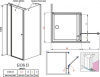 дверь для душевой кабины radaway eos ii 3799421-01l 90 см