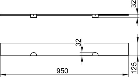 полка 95 см keuco edition 300 30010 005900 полка 95 см keuco edition 300 30010 005900