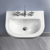 раковина подвесная catalano canova royal 156cv00.3 56x44 см, с 3-я отверстиями