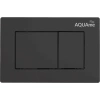 Кнопка смыва AQUAme AQM4102B для инсталляции, черный матовый