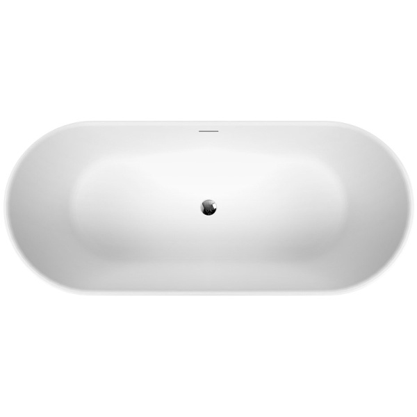 акриловая ванна belbagno 200x85 bb416-2000-850 без гидромассажа