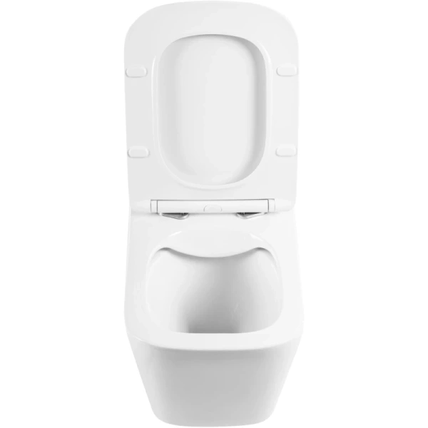 унитаз подвесной belbagno ardente-r bb520chr безободковый, без сиденья, цвет белый