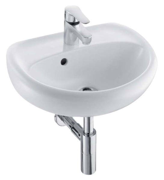 раковина подвесная jacob delafon mideo e4338g-00 40x35 см
