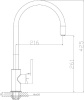 смеситель для кухни rossinka z z35-35u-orange