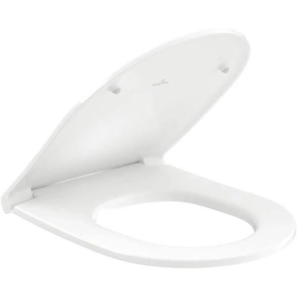 унитаз подвесной villeroy&boch universo 4670t901 с сиденьем микролифт, цвет белый