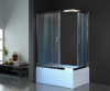 душевой уголок royal bath rb8100bp-c-ch-l с поддоном