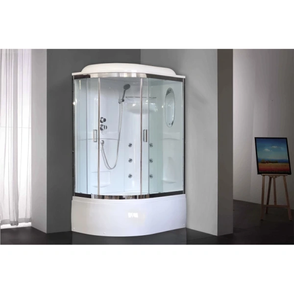душевая кабина royal bath rb8120bk2-t-ch-r