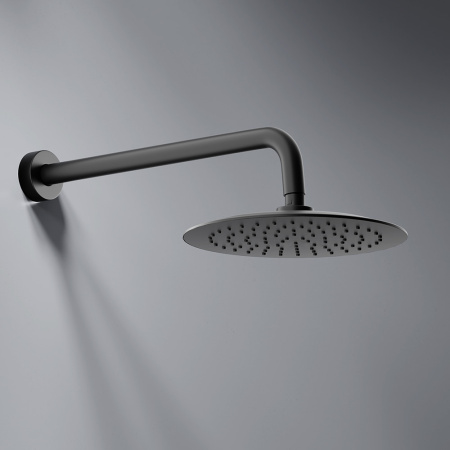 душевая система damixa scandinavian pure 936520300 черная матовая