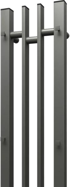 полотенцесушитель point фрея pn20728gb электрический, 14x80 см, графит блеск