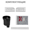 душевой лоток berges c1 norma 600 095037 с черной матовой решеткой