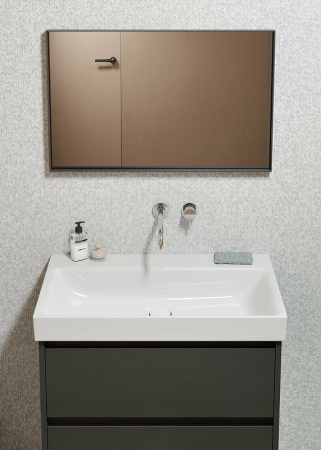 раковина gsi nubes 9622011 подвесная, 80x46 см, bianco lucido (белый глянец)