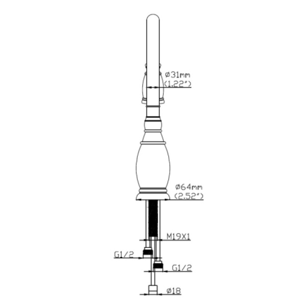 смеситель для кухни seaman eco koblenz ssn-2168p