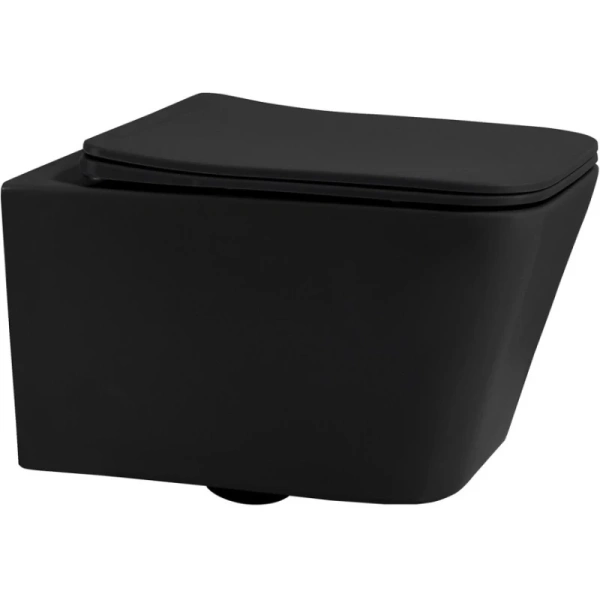 комплект инсталляция с унитазом abber ac1201mb-ac0105-ac0120mmg с кнопкой смыва, золотой матовый + унитаз подвесной abber rechteck безободковый, с сиденьем микролифт, черный матовый