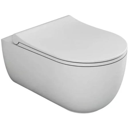 Унитаз подвесной Bien Vokha MDKA052N1VP0W3000 безободковый, белый