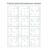 душевой поддон из искусственного камня rgw stone tray st-g 100×100 16152100-02 графит