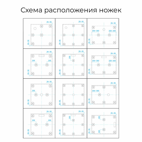 душевой поддон из искусственного камня rgw stone tray st-w 100×100 16152010-01 белый