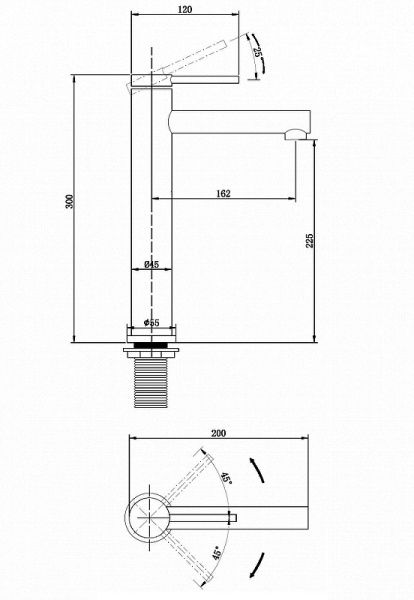 смеситель для раковины abber emotion af8811g золото матовое