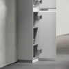 шкаф пенал sancos libra floor 35 plb35fw белый глянец