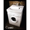 раковина над стиральной машиной paa claro kiclasif/00 60x60 см, белая