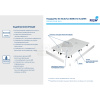 душевой поддон из искусственного камня rgw stt st-0088w 80×80x2,5 белый