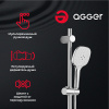 душевая система agger a2595200 цвет хром